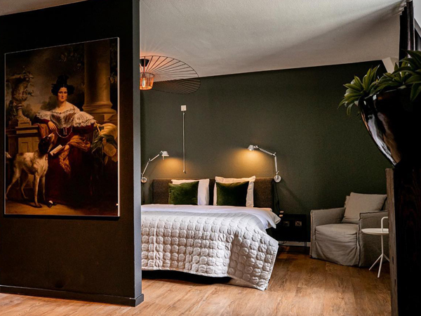 Hotelkamer in kasteeltje Hattem
